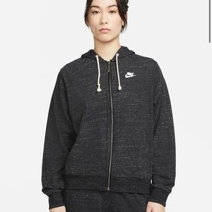 NWT Nike Sportswear Gym Vintage Full Zip Hoodie